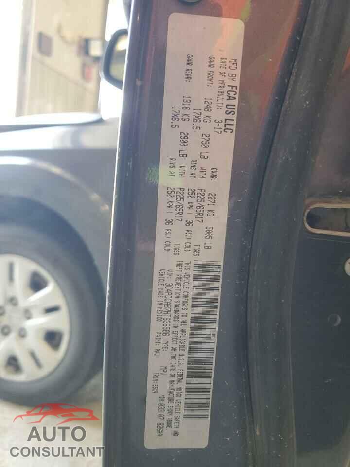 DODGE JOURNEY 2017 - 3C4PDCAB7HT638586
