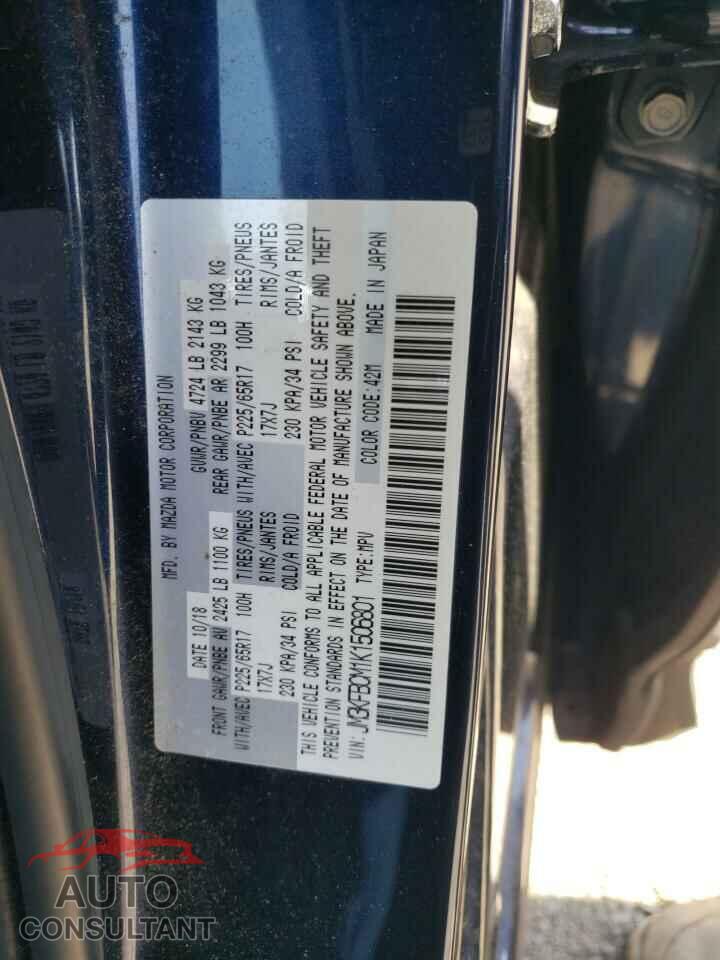 MAZDA CX-5 2019 - JM3KFBCM1K1506801