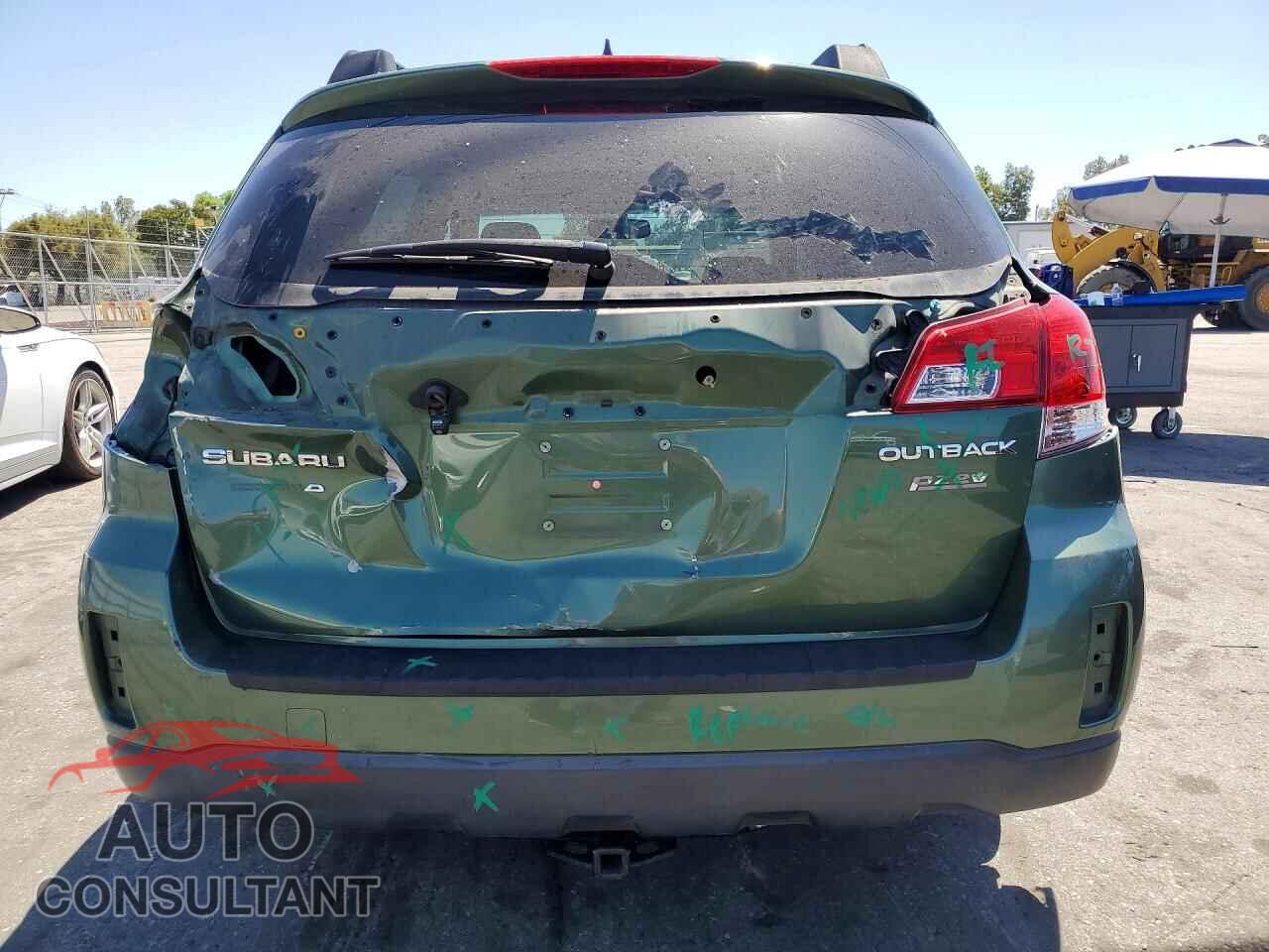 SUBARU OUTBACK 2012 - 4S4BRBKC0C3234056