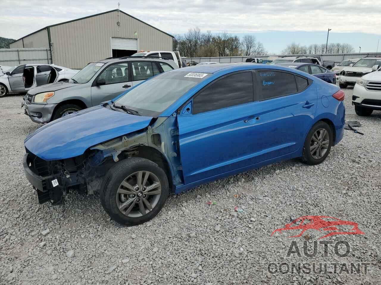 HYUNDAI ELANTRA 2018 - 5NPD84LF9JH288199