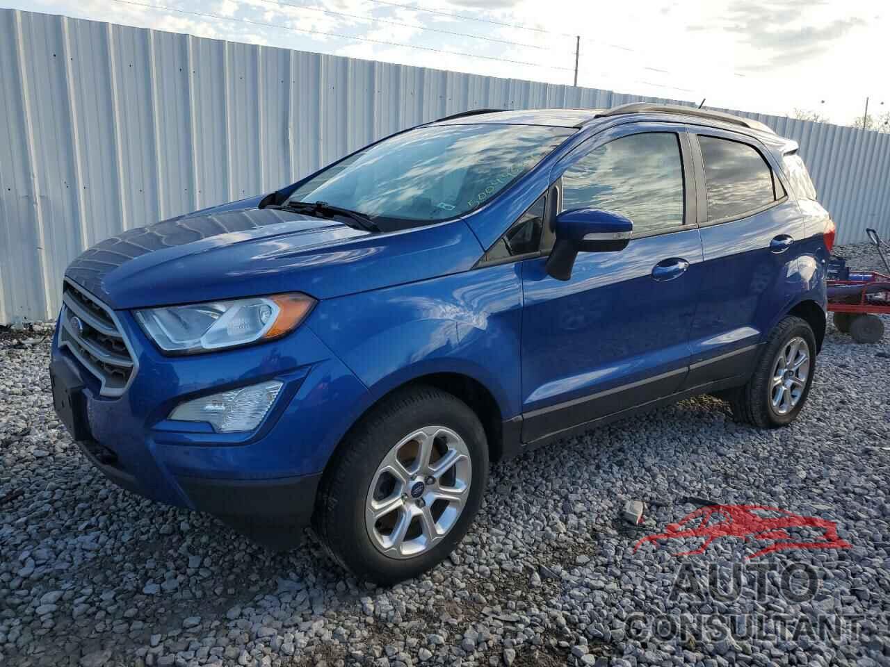 FORD ECOSPORT 2018 - MAJ6P1UL9JC213938