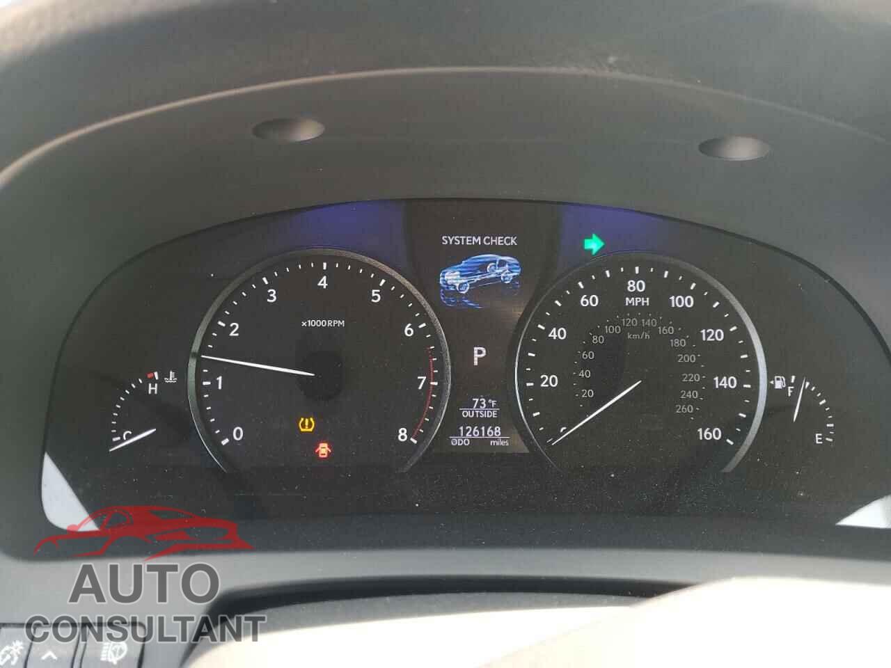 LEXUS LS460 2013 - JTHGL5EF6D5047718