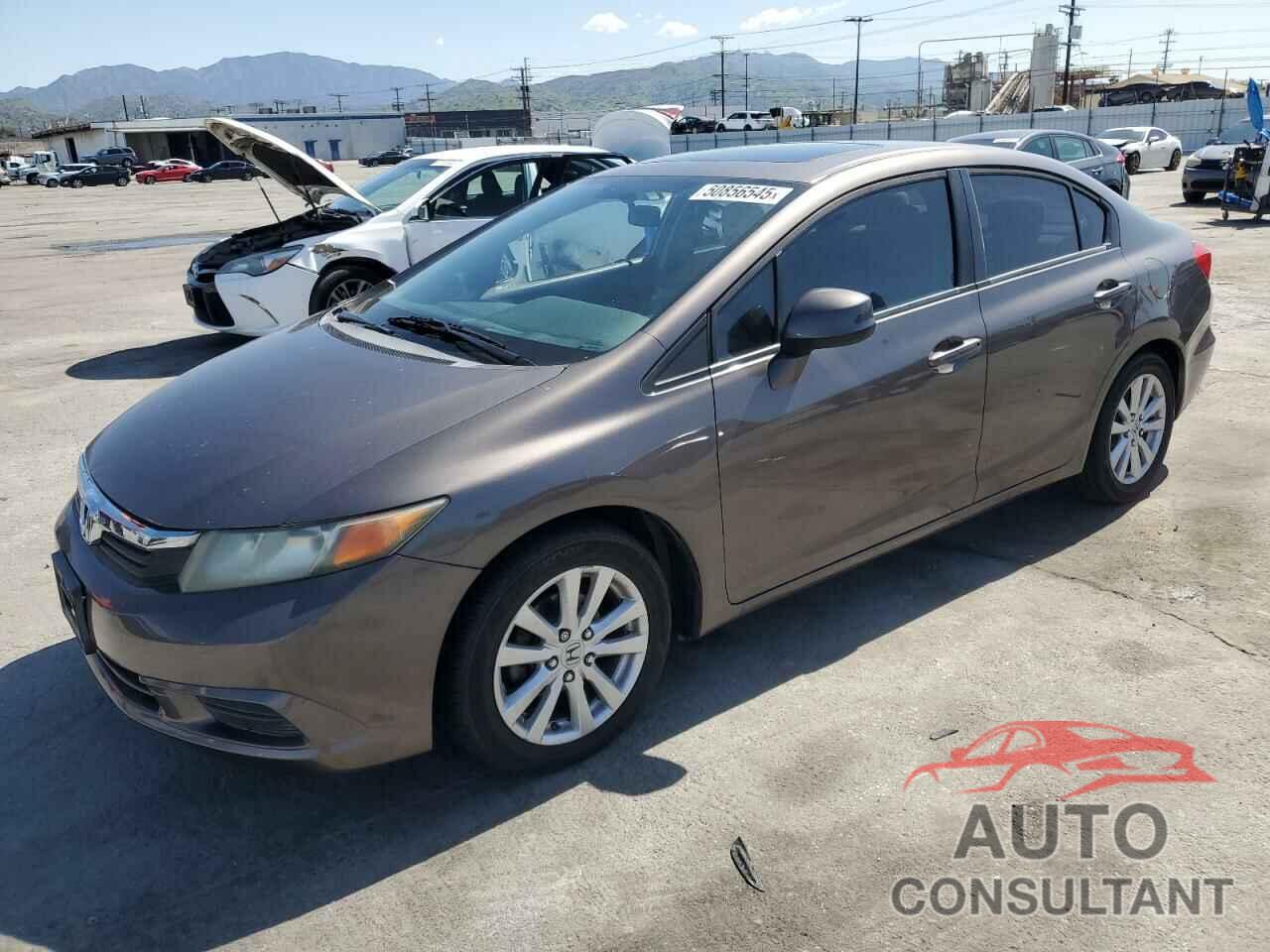 HONDA CIVIC 2012 - 19XFB2F86CE380874