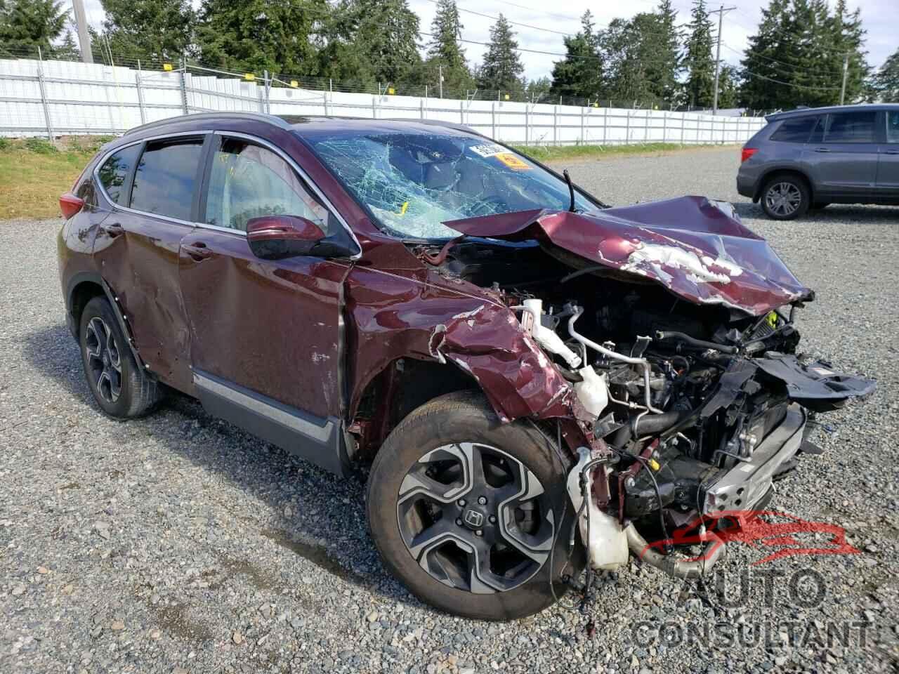 HONDA CRV 2017 - 2HKRW2H96HH653841