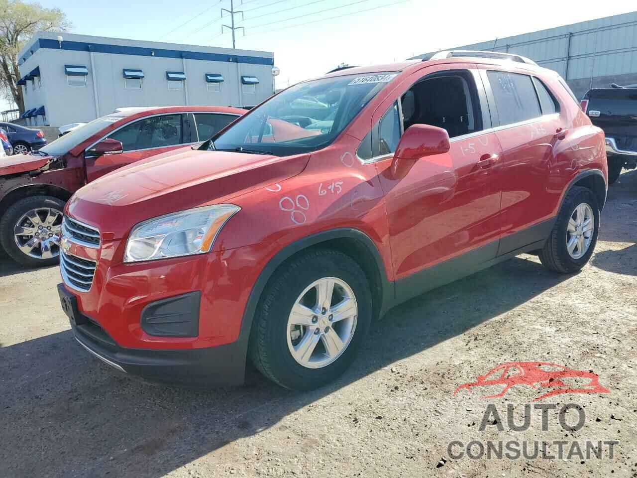 CHEVROLET TRAX 2016 - KL7CJLSB5GB563597