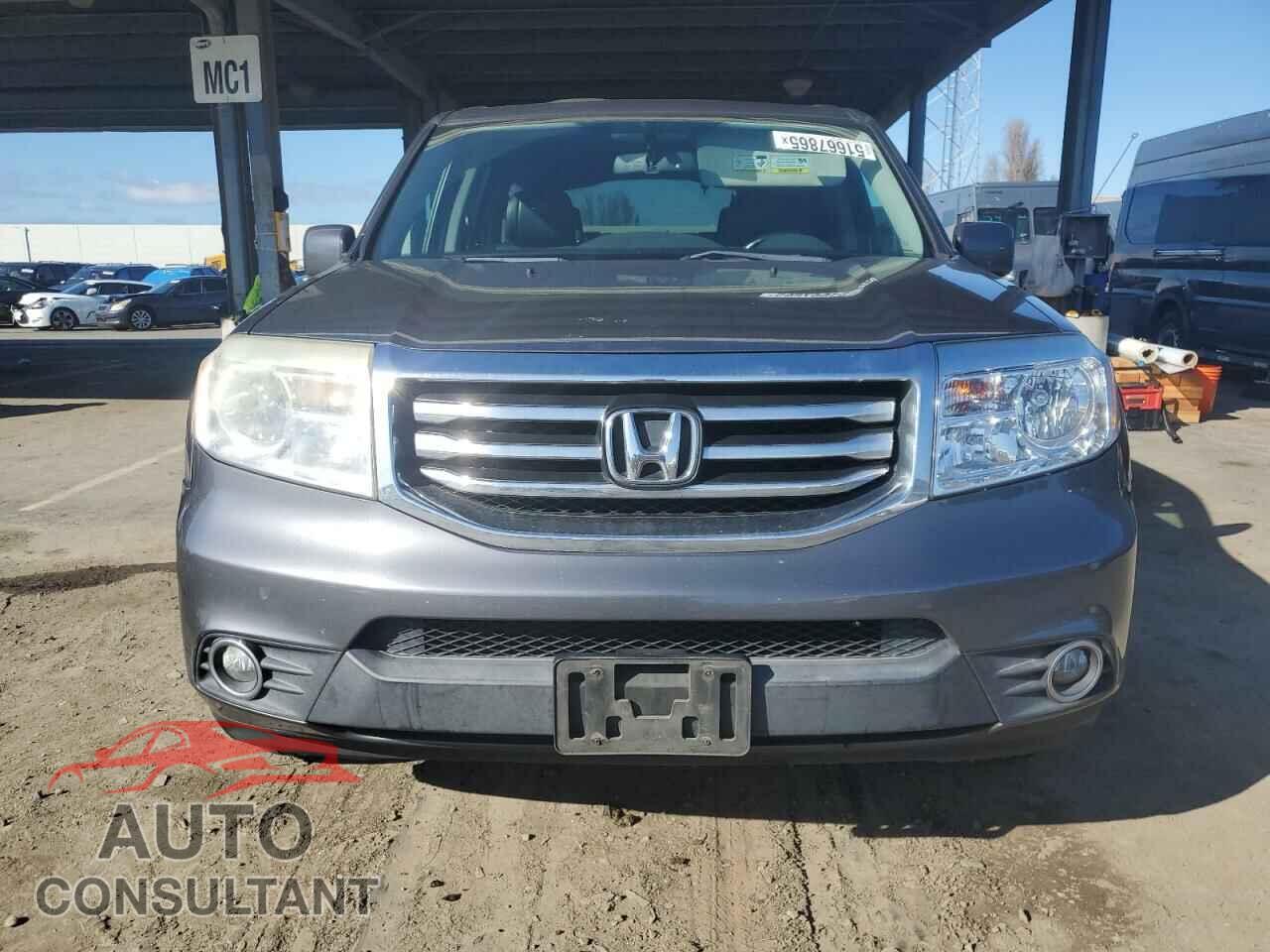 HONDA PILOT 2013 - 5FNYF3H57DB011233