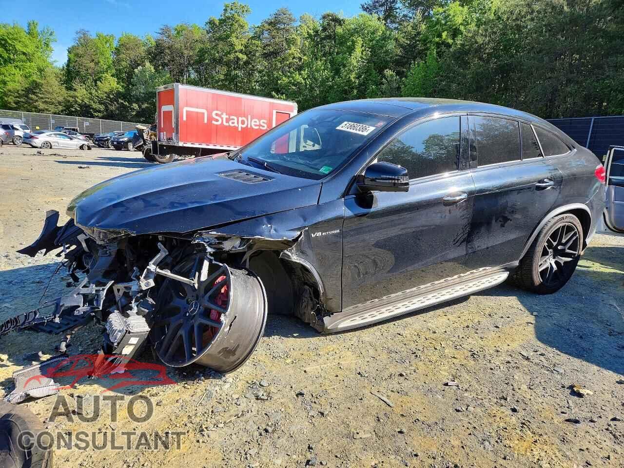 MERCEDES-BENZ GLE-CLASS 2017 - 4JGED7FB4HA062904