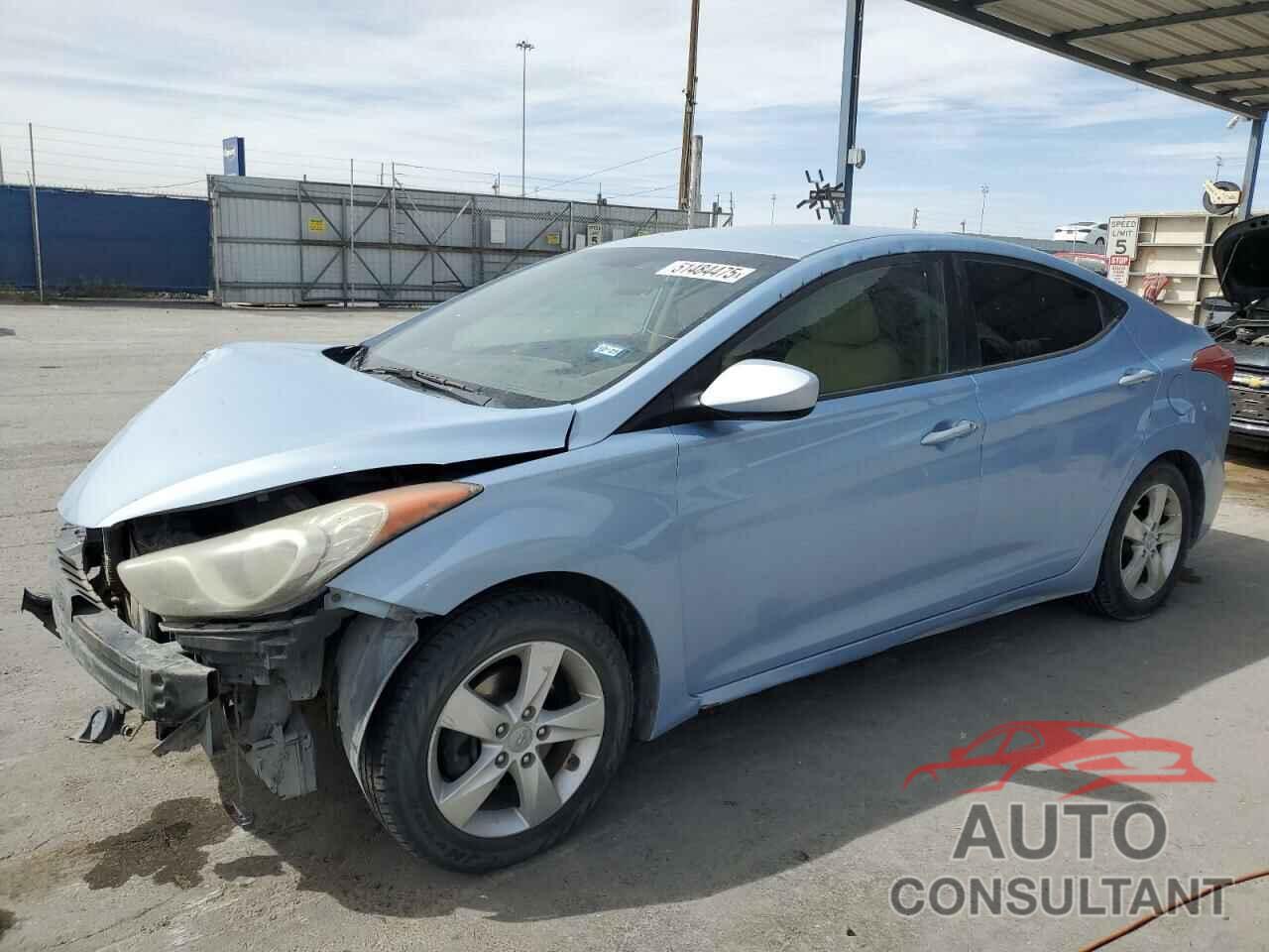 HYUNDAI ELANTRA 2013 - KMHDH4AE4DU682175