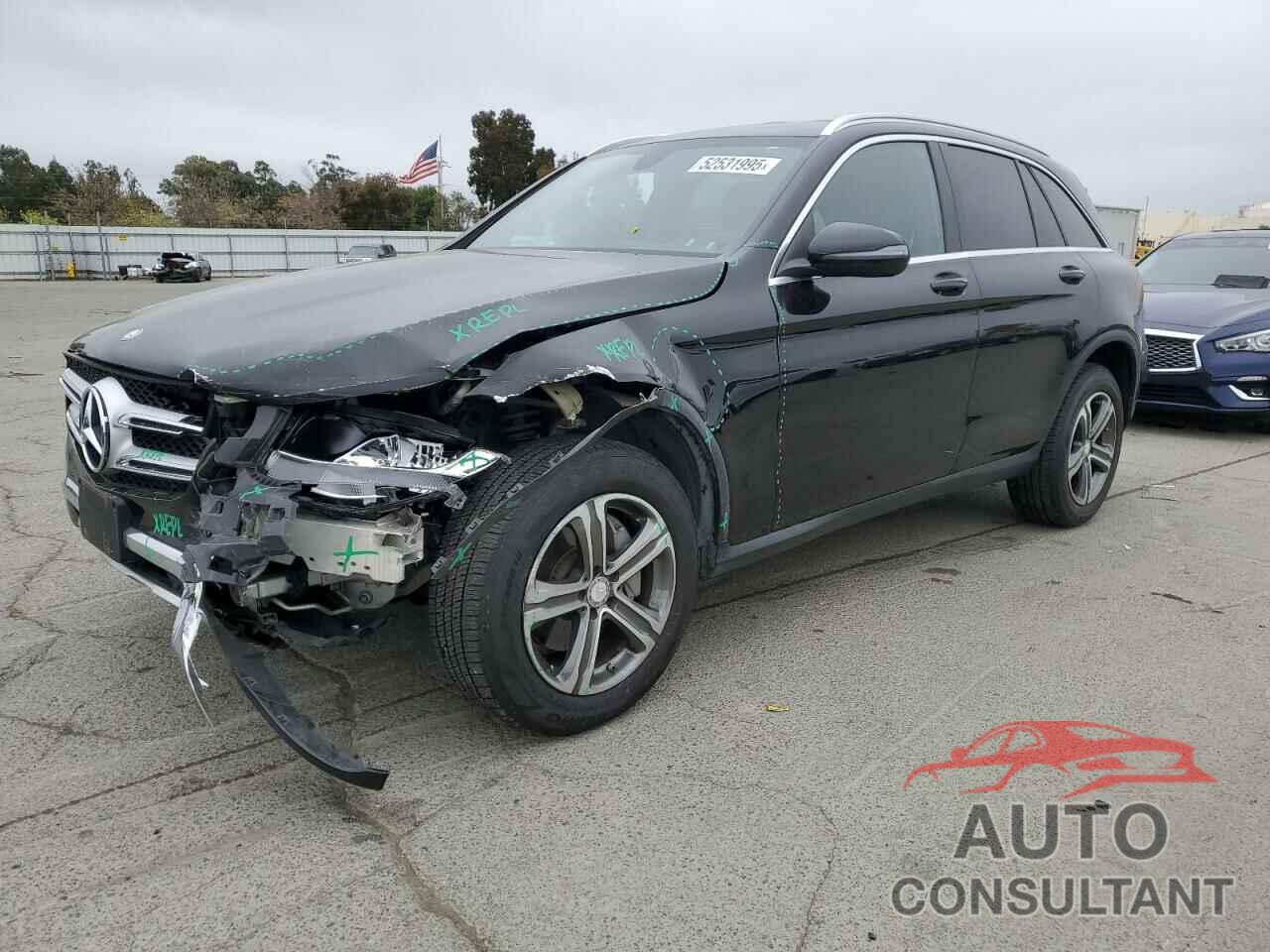 MERCEDES-BENZ GLC-CLASS 2017 - WDC0G4JB4HF125539