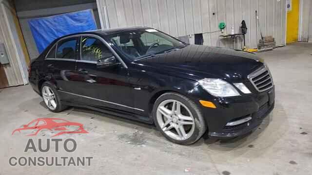 MERCEDES-BENZ E-CLASS 2012 - WDDHF9BB6CA602913