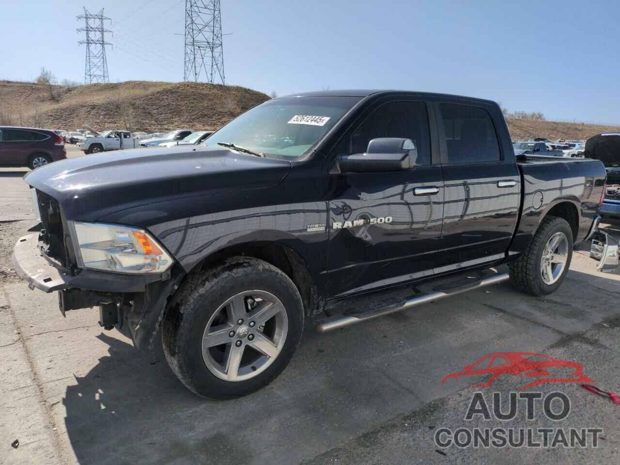 DODGE RAM 1500 2012 - 1C6RD7LT1CS298813