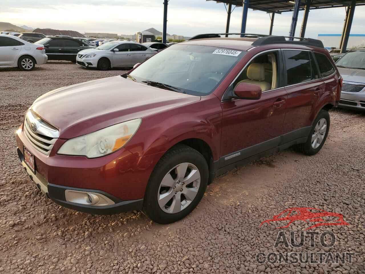SUBARU OUTBACK 2011 - 4S4BRBCC5B3339737