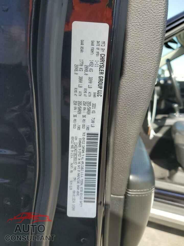 DODGE DURANGO 2011 - 1D4SD4GT2BC593157