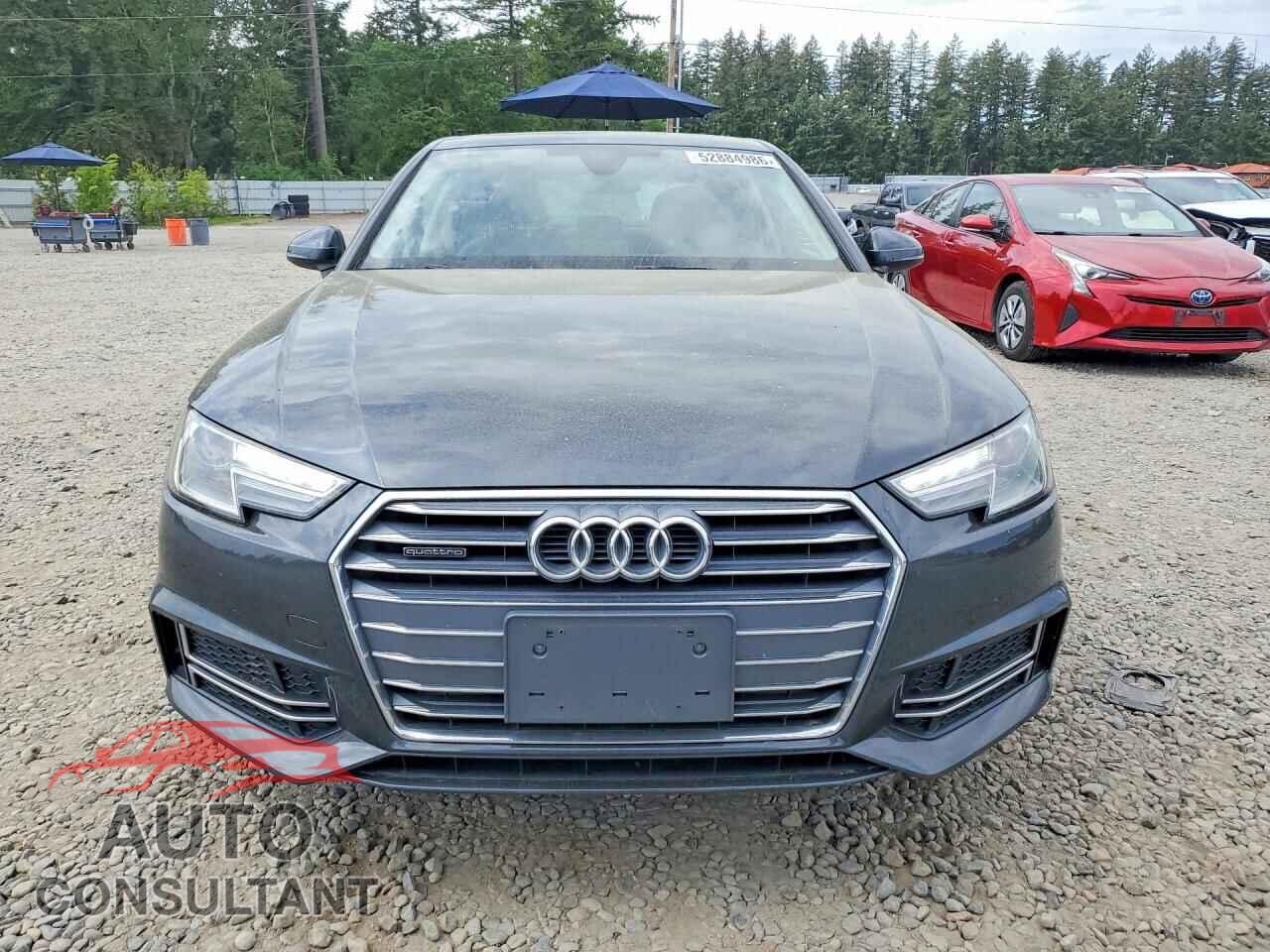 AUDI A4 2018 - WAUDNAF41JN013814
