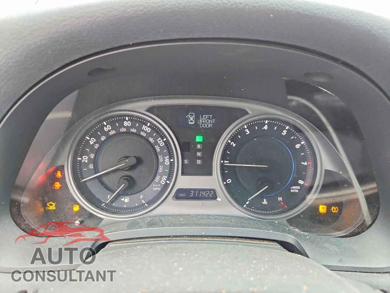 LEXUS IS 2010 - JTHCF5C20A5044489