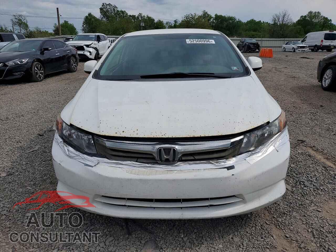 HONDA CIVIC 2012 - 2HGFB2F57CH604102