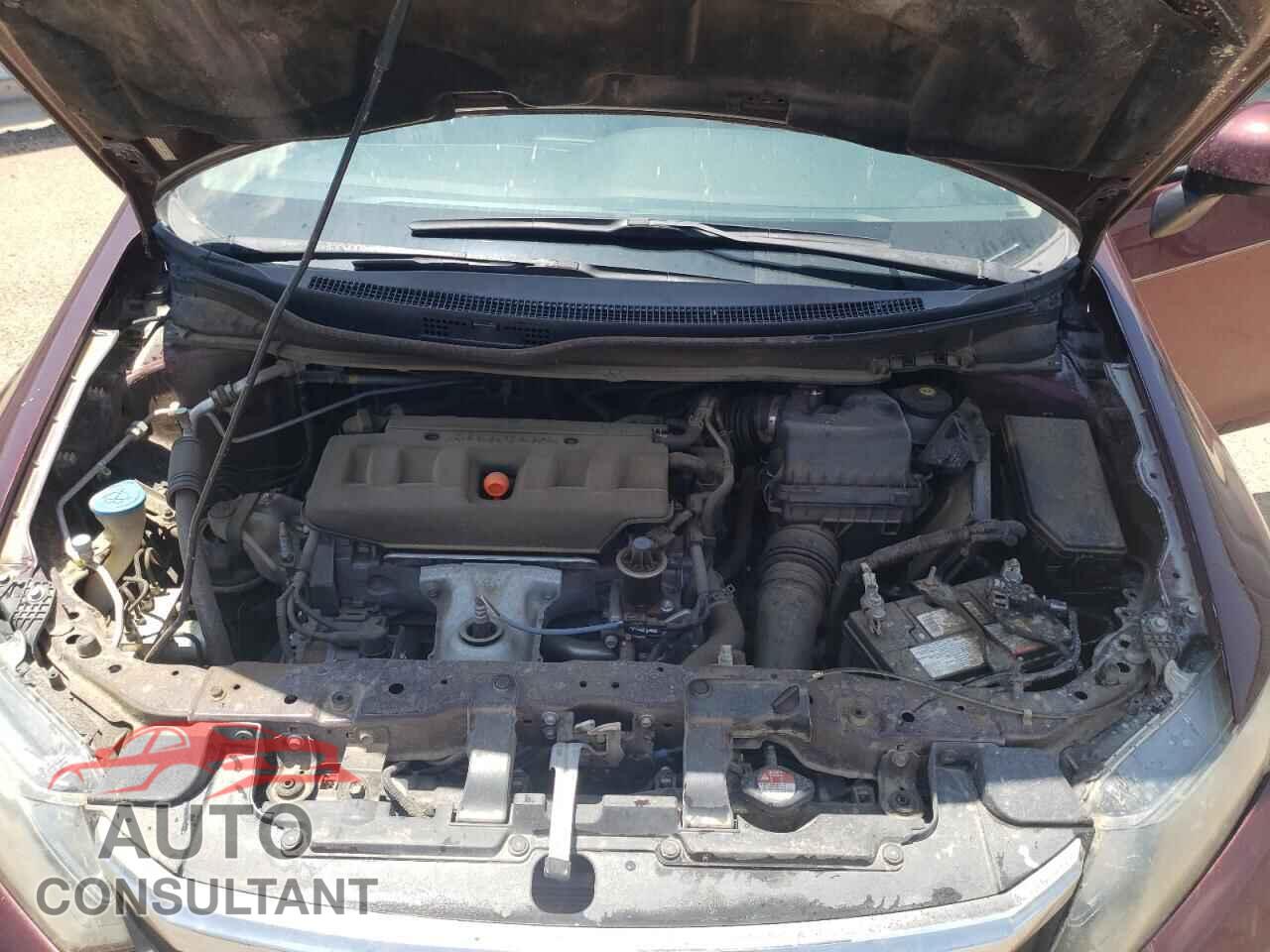 HONDA CIVIC 2012 - 2HGFB2F58CH539096