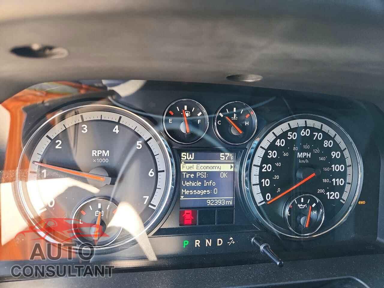 DODGE RAM 1500 2012 - 1C6RD7LT7CS188185