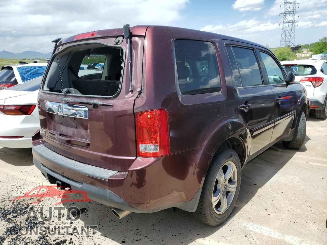 HONDA PILOT 2013 - 5FNYF3H54DB041533