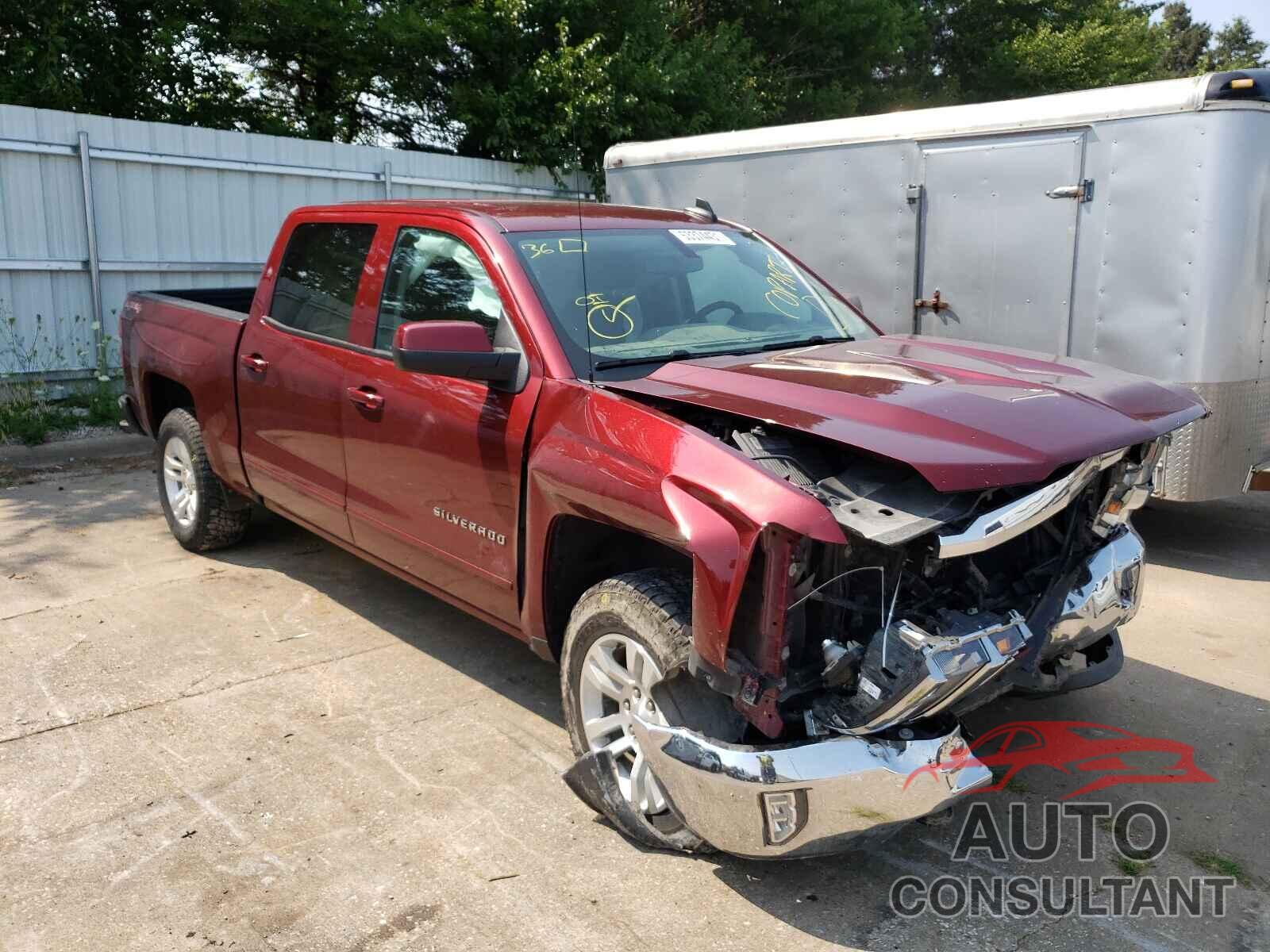CHEVROLET SILVERADO 2017 - 3GCUKREC5HG230496
