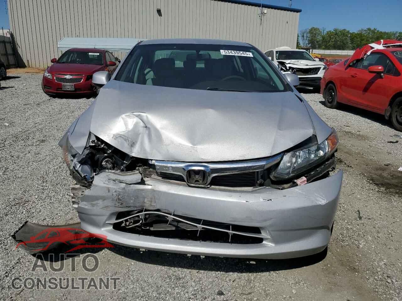 HONDA CIVIC 2012 - 19XFB2F55CE093368