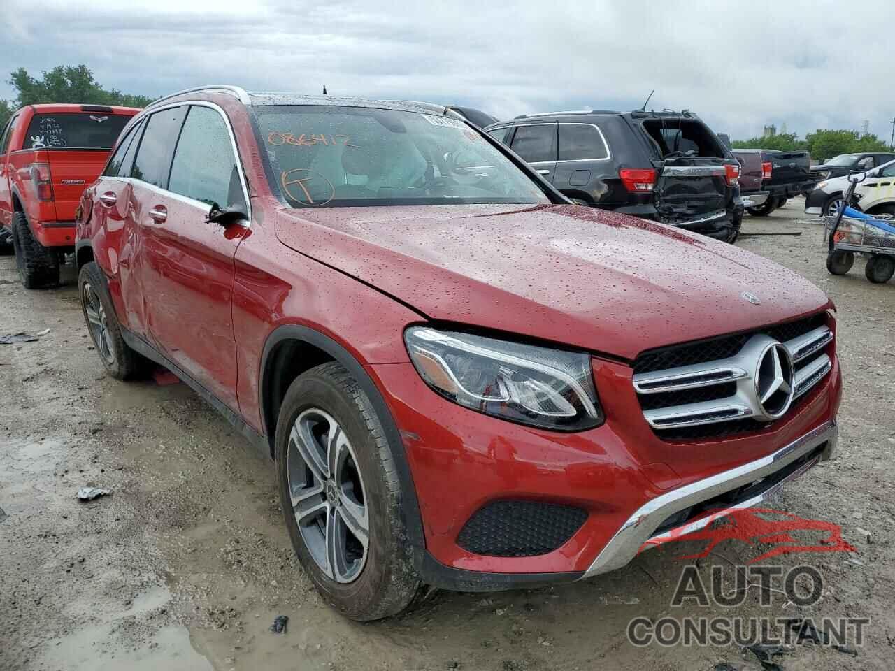 MERCEDES-BENZ GLC-CLASS 2018 - WDC0G4KB0JV086412