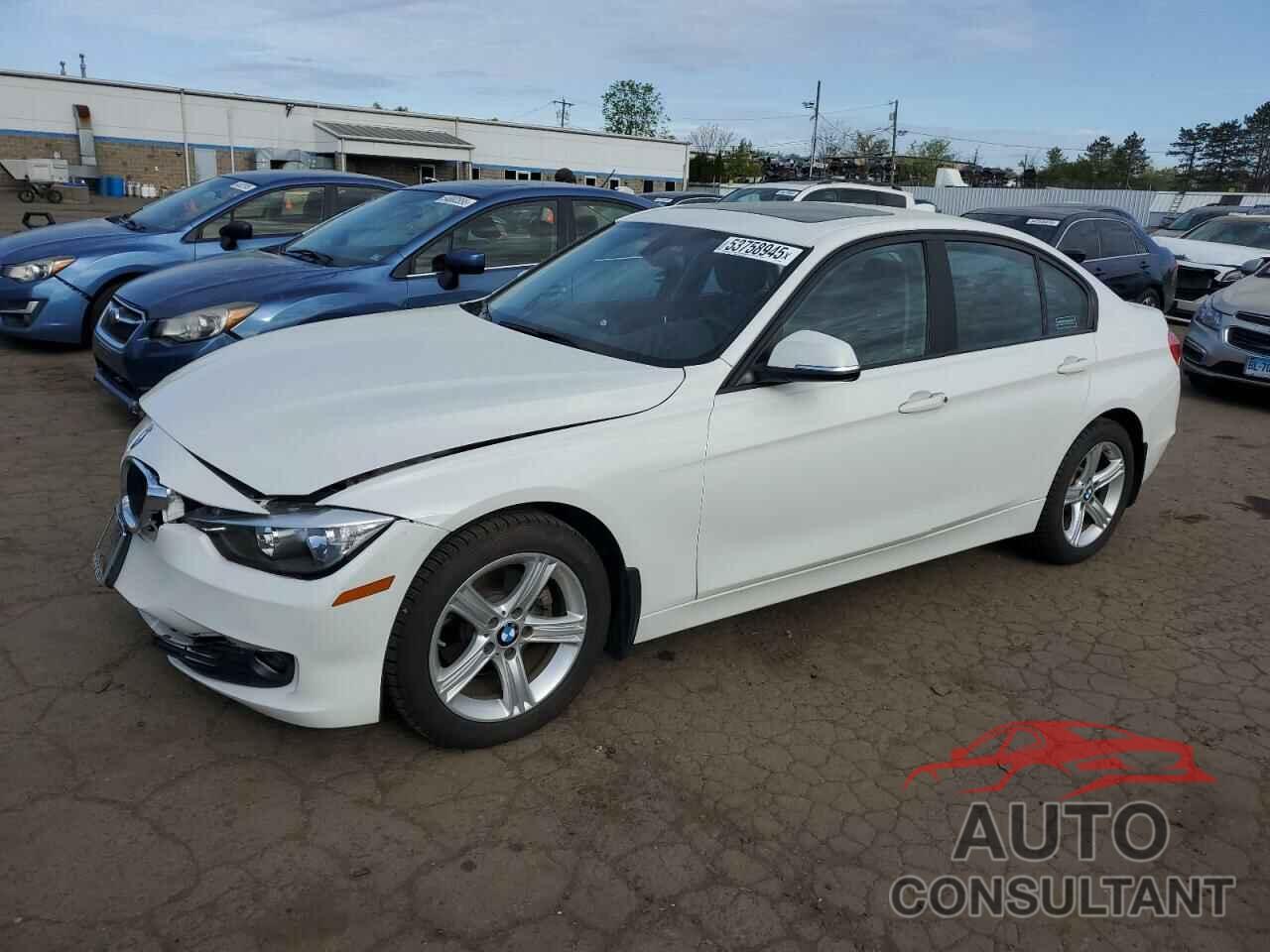 BMW 3 SERIES 2013 - WBA3B3G5XDNR79929