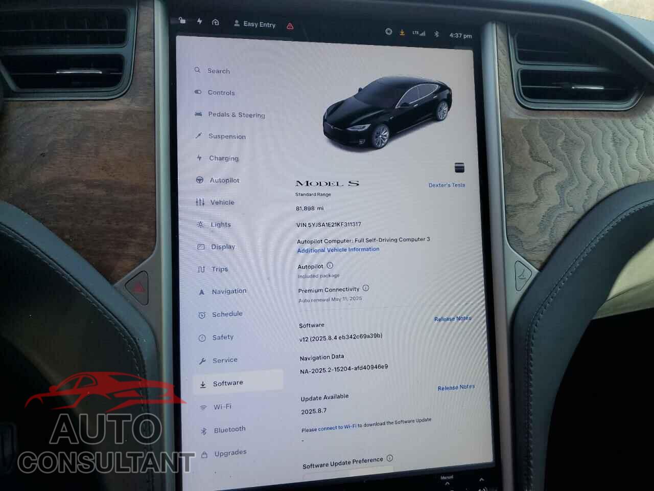 TESLA MODEL S 2019 - 5YJSA1E21KF311317