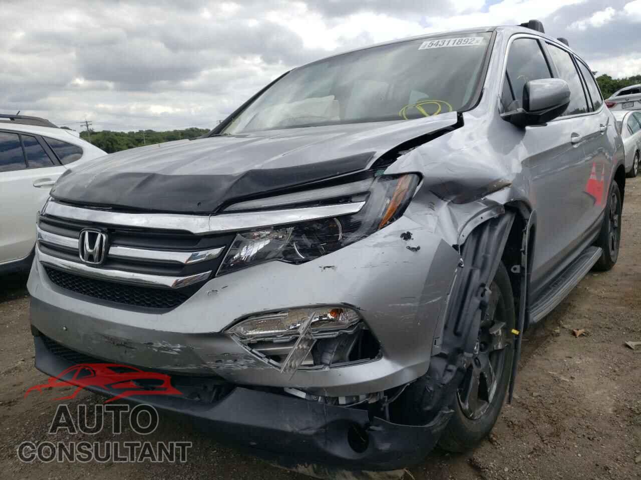 HONDA PILOT 2017 - 5FNYF6H33HB048706