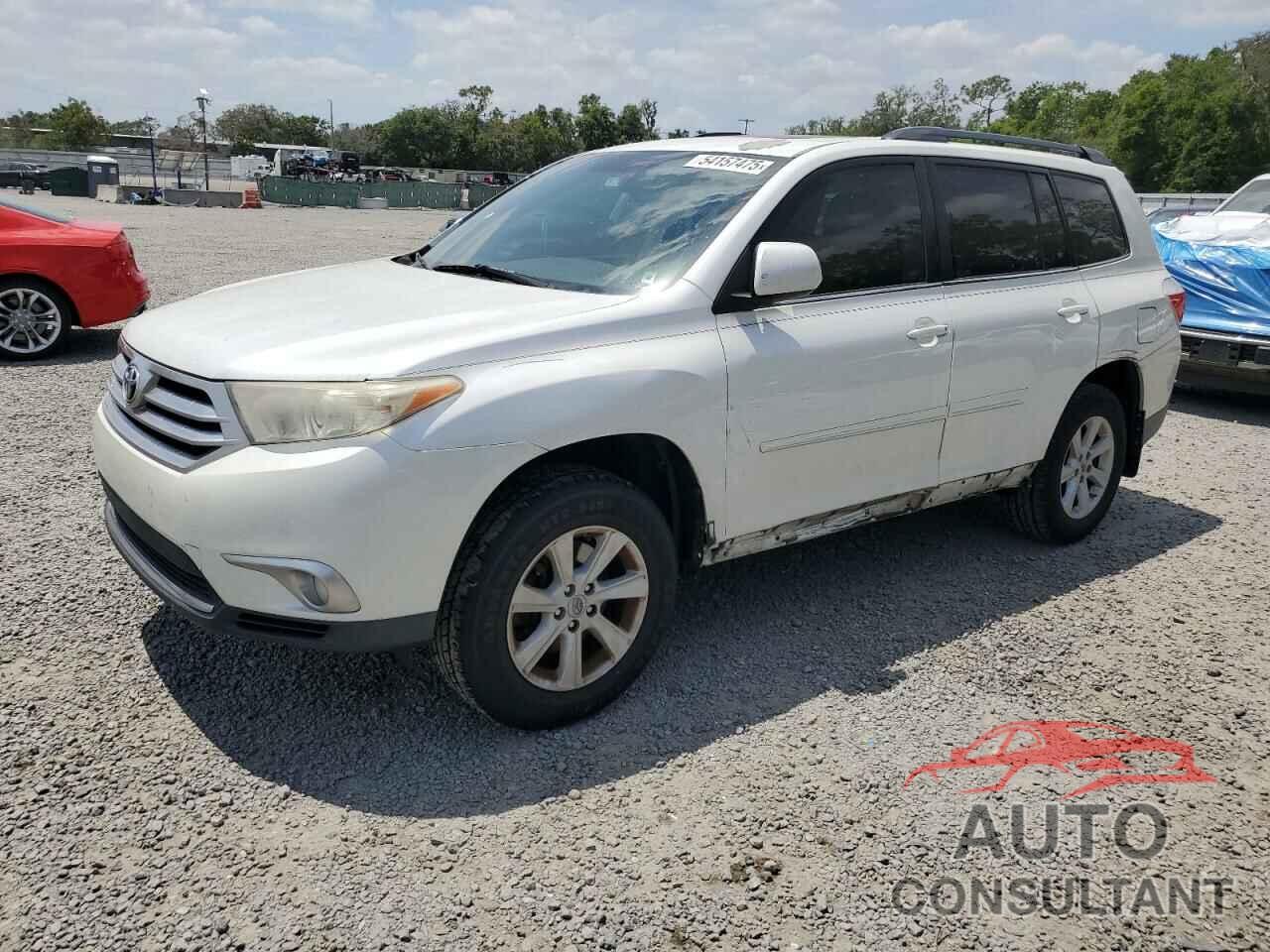 TOYOTA HIGHLANDER 2012 - 5TDZA3EH3CS025464