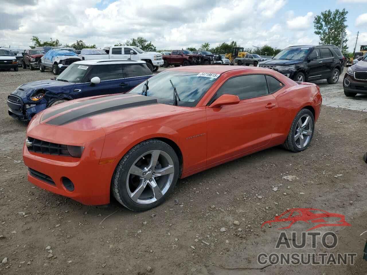 CHEVROLET CAMARO 2012 - 2G1FE1E38C9204293