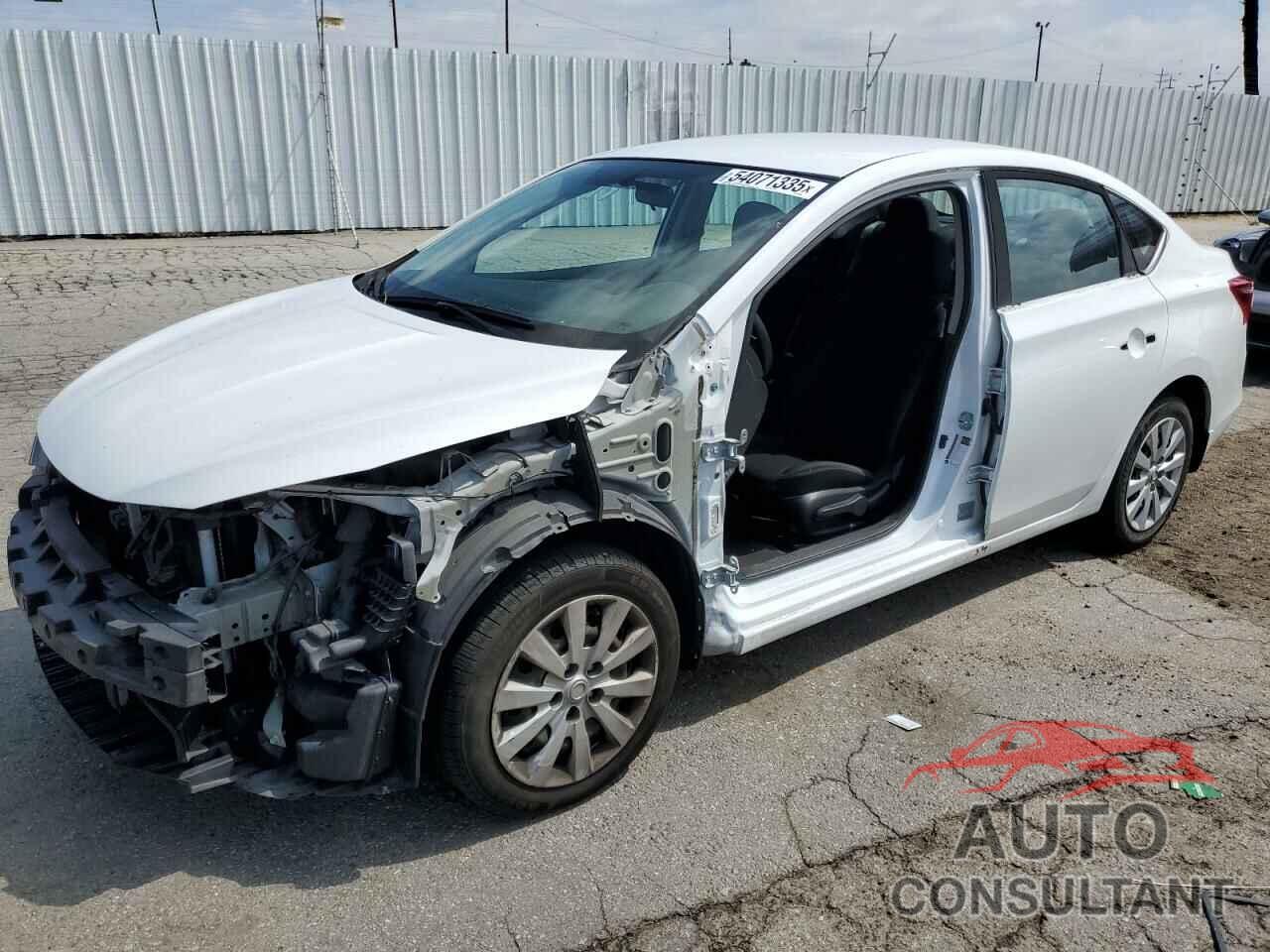 NISSAN SENTRA 2019 - 3N1AB7AP7KY289067