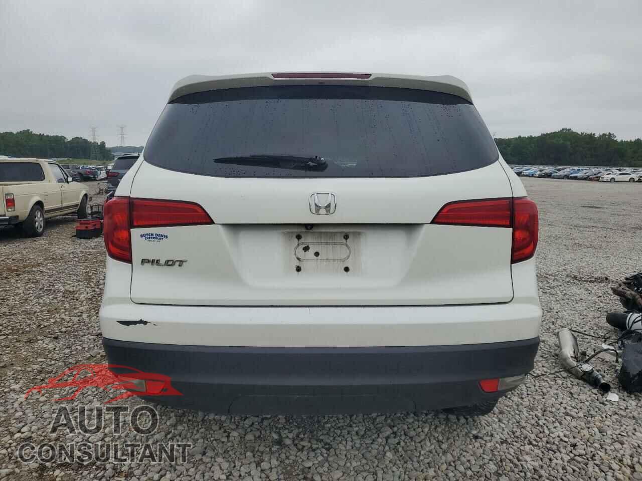 HONDA PILOT 2017 - 5FNYF5H58HB002316