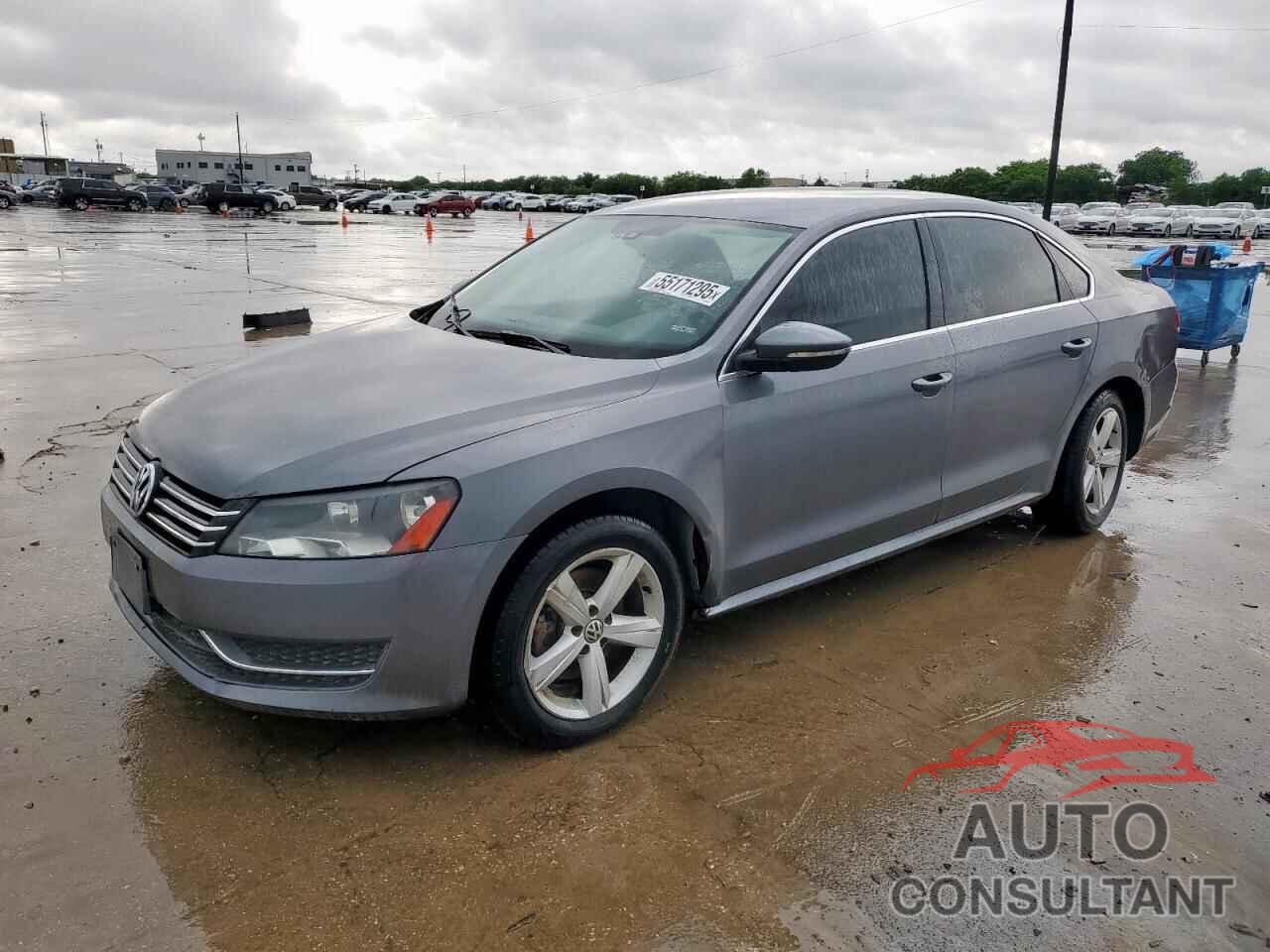 VOLKSWAGEN PASSAT 2012 - 1VWBP7A34CC010861