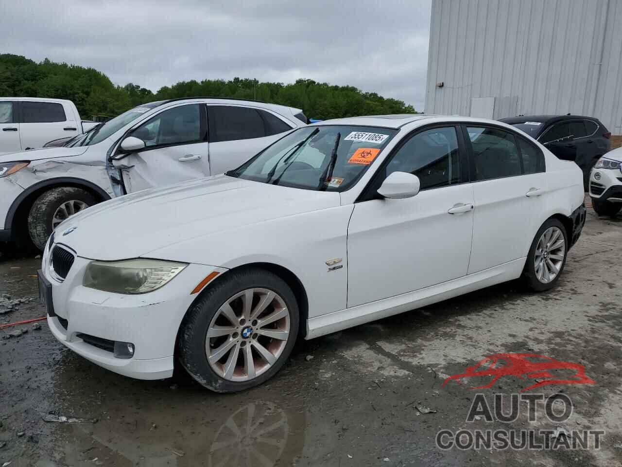 BMW 3 SERIES 2011 - WBAPK5C55BF123450