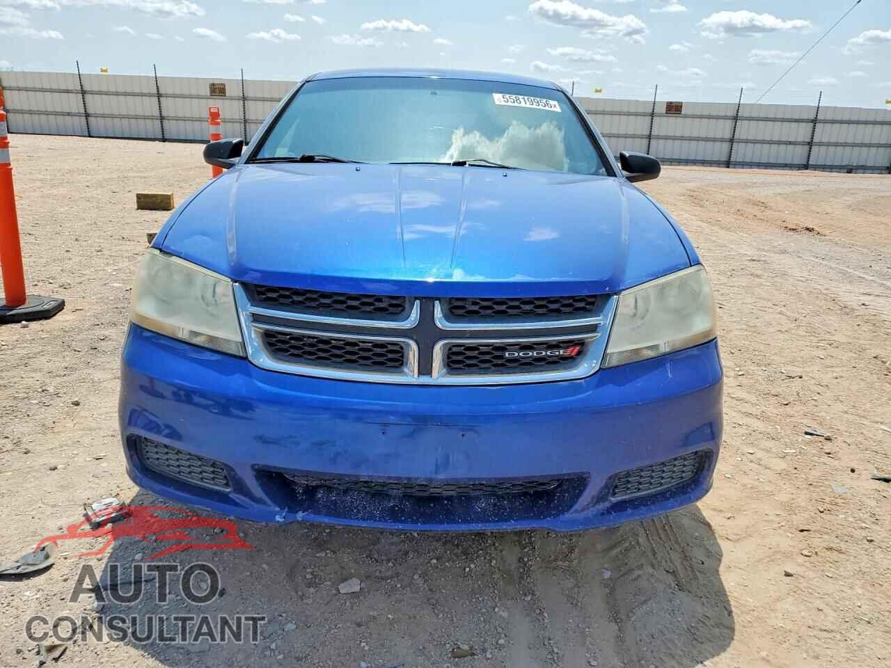 DODGE AVENGER 2013 - 1C3CDZAB0DN547997