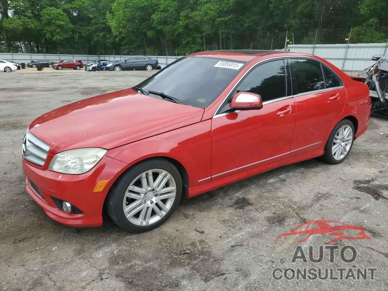 MERCEDES-BENZ C-CLASS 2009 - WDDGF54X09R045603