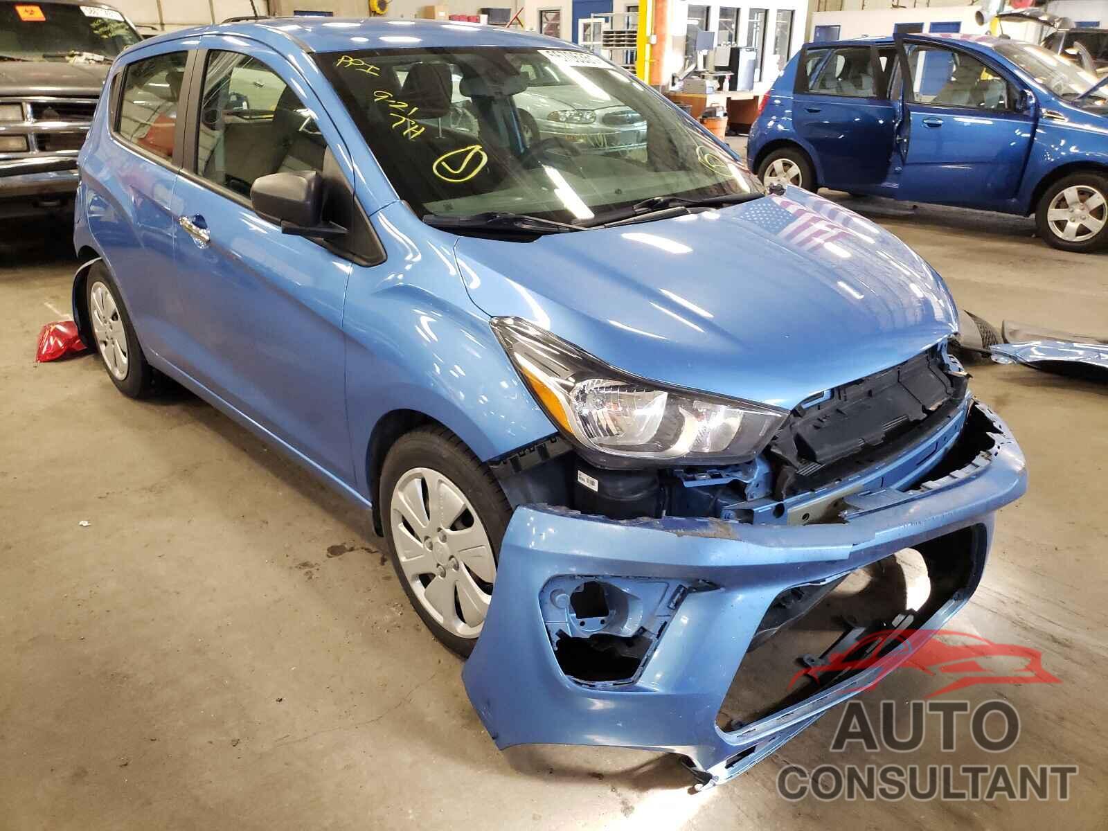 CHEVROLET SPARK 2018 - KL8CB6SA3JC421557