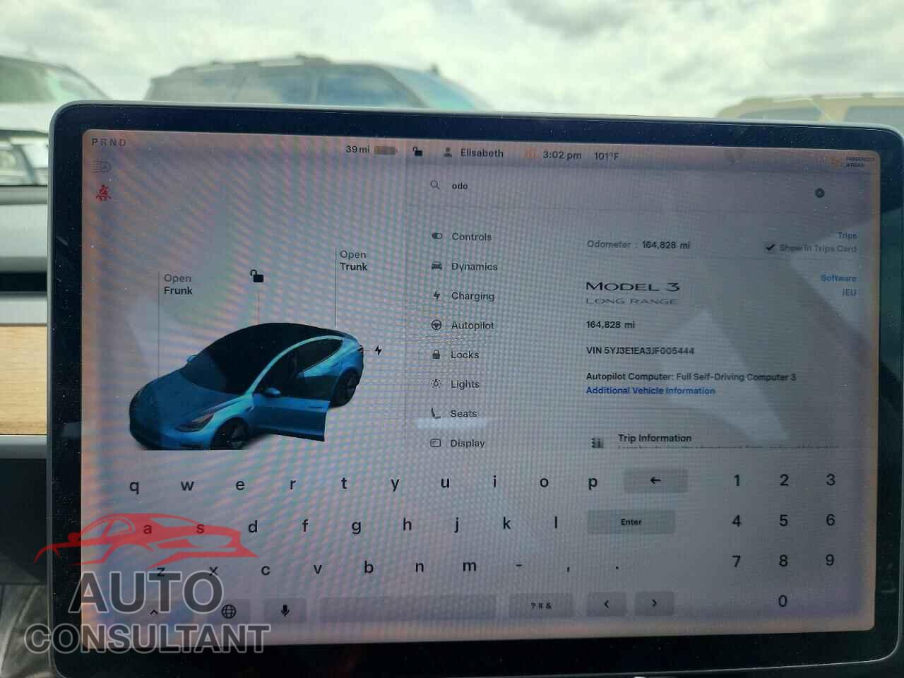 TESLA MODEL 3 2018 - 5YJ3E1EA3JF005444