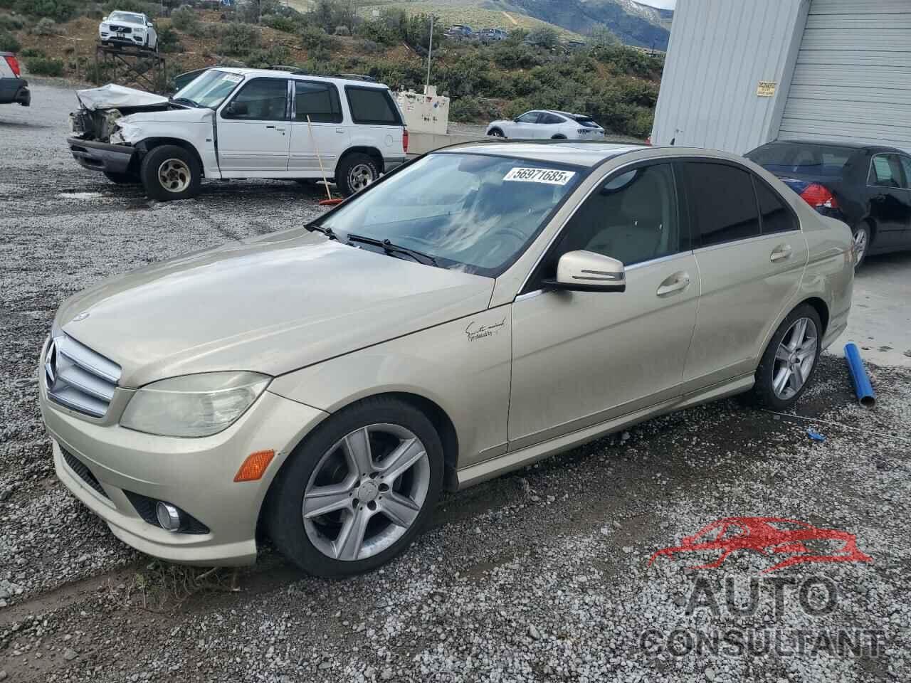 MERCEDES-BENZ C-CLASS 2010 - WDDGF5EB8AR097035