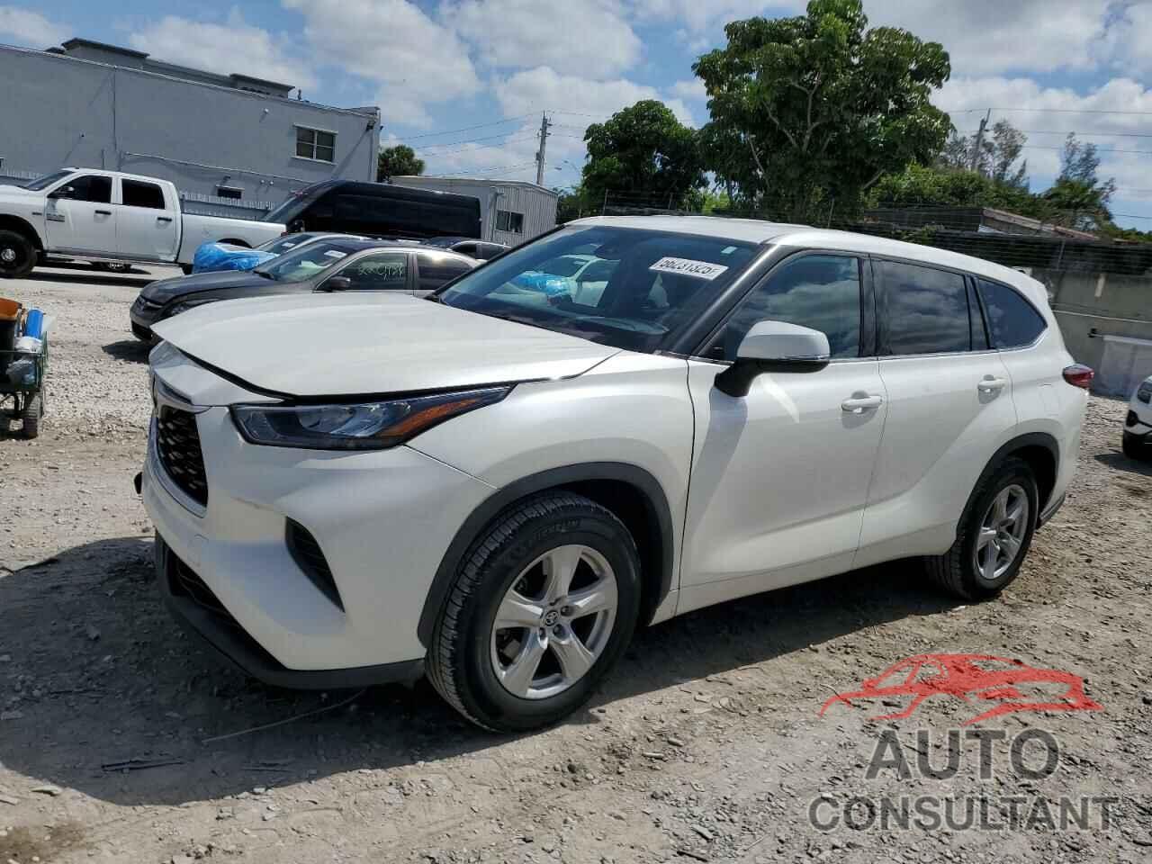TOYOTA HIGHLANDER 2020 - 5TDCZRAH0LS503573