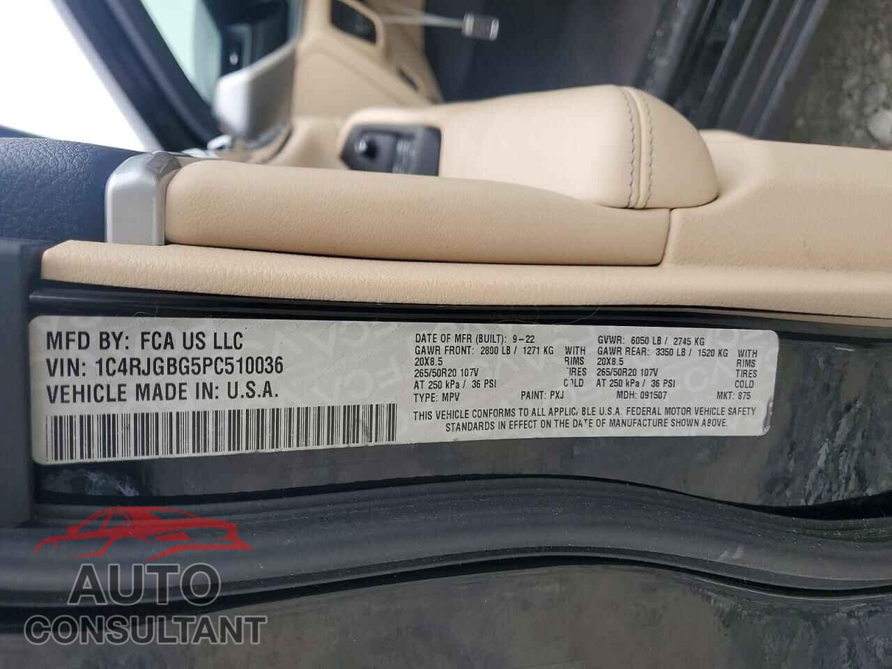 JEEP CHEROKEE 2023 - 1C4RJGBG5PC510036