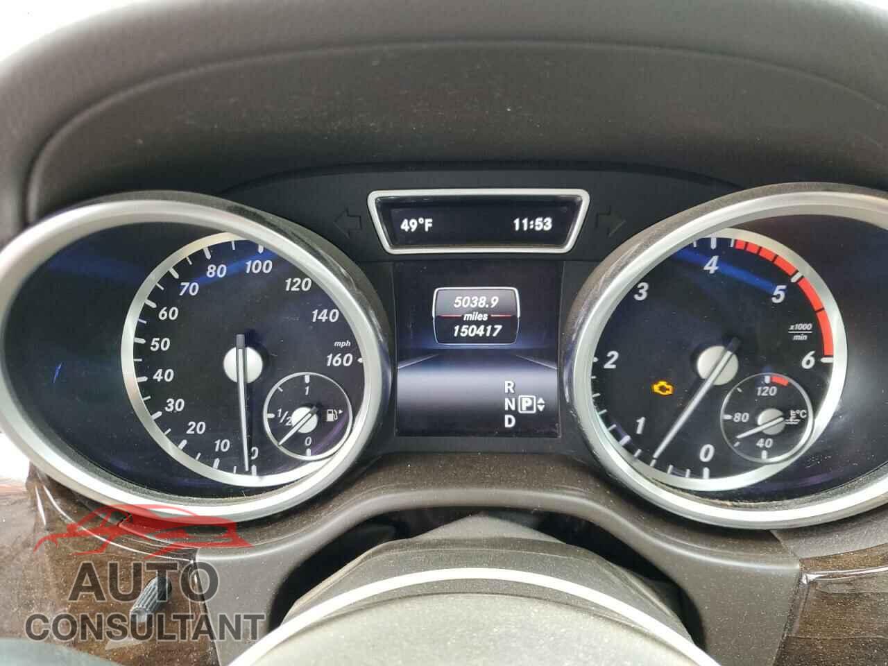 MERCEDES-BENZ GL-CLASS 2014 - 4JGDF2EE4EA293186