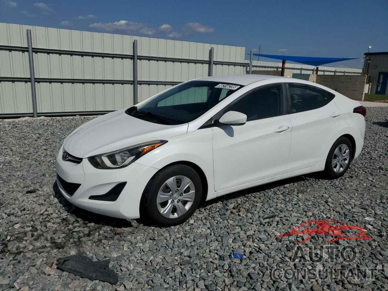 HYUNDAI ELANTRA 2016 - 5NPDH4AEXGH751163