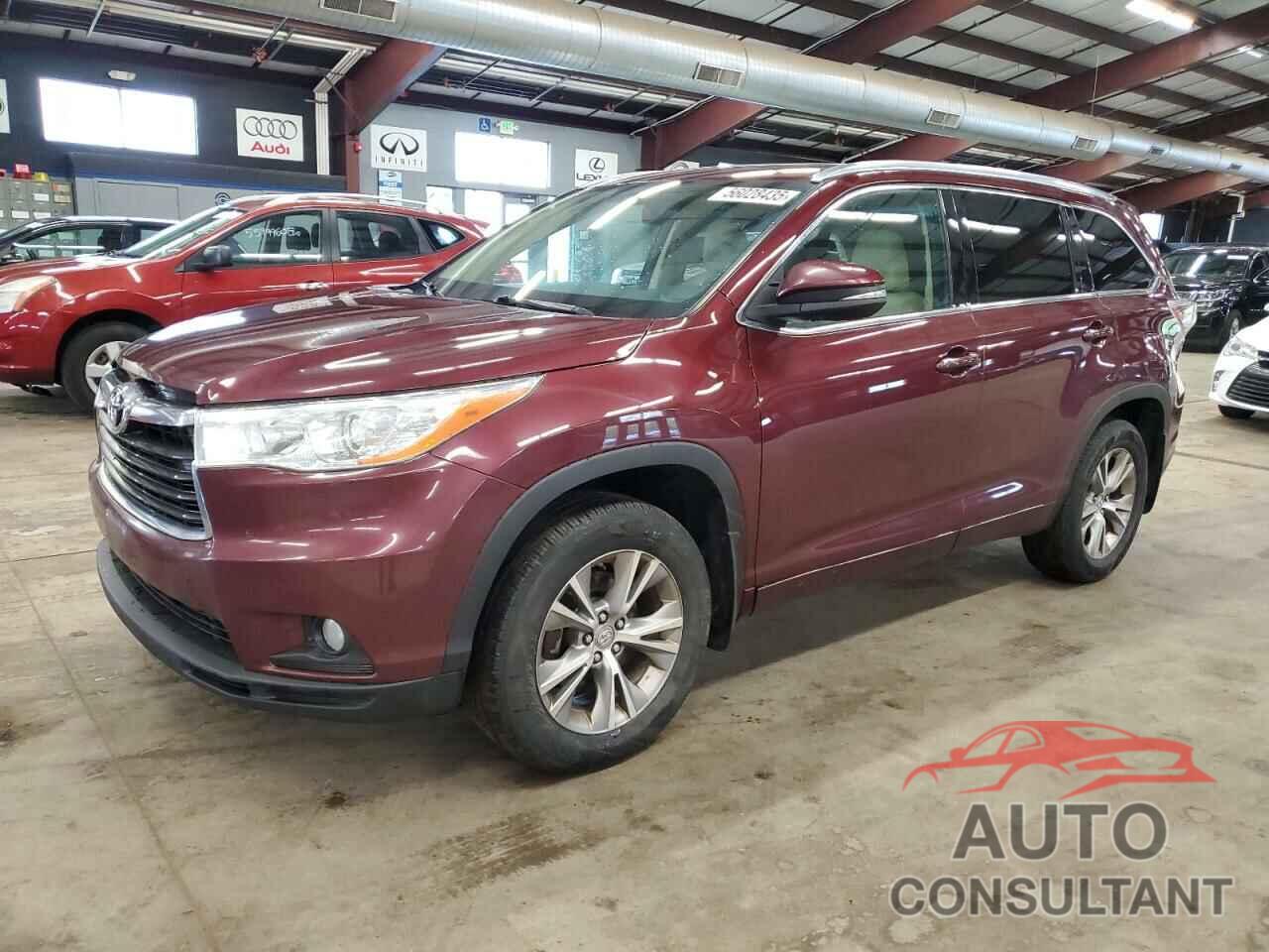 TOYOTA HIGHLANDER 2014 - 5TDJKRFH9ES060895