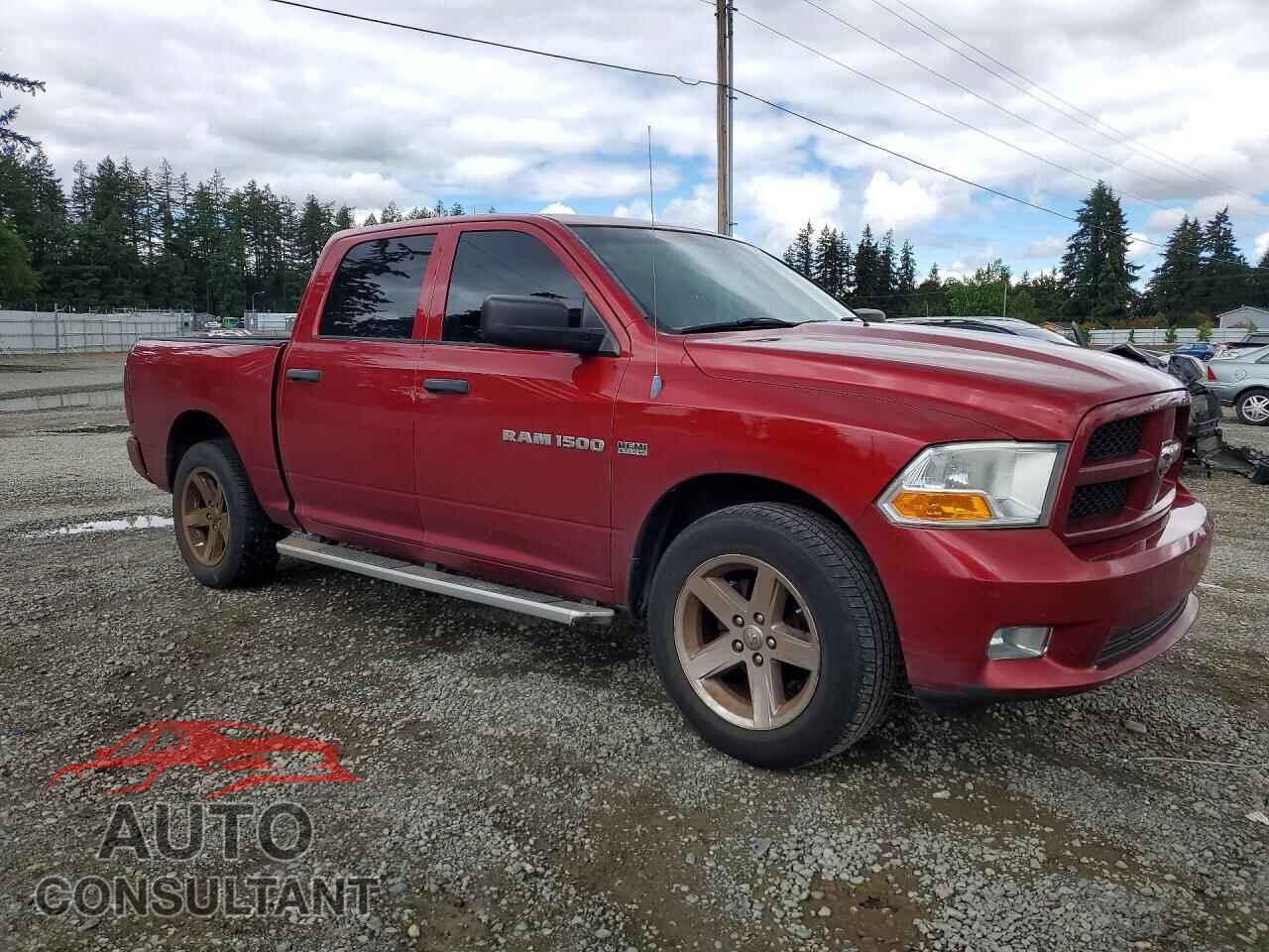DODGE RAM 1500 2012 - 1C6RD6KT9CS223837
