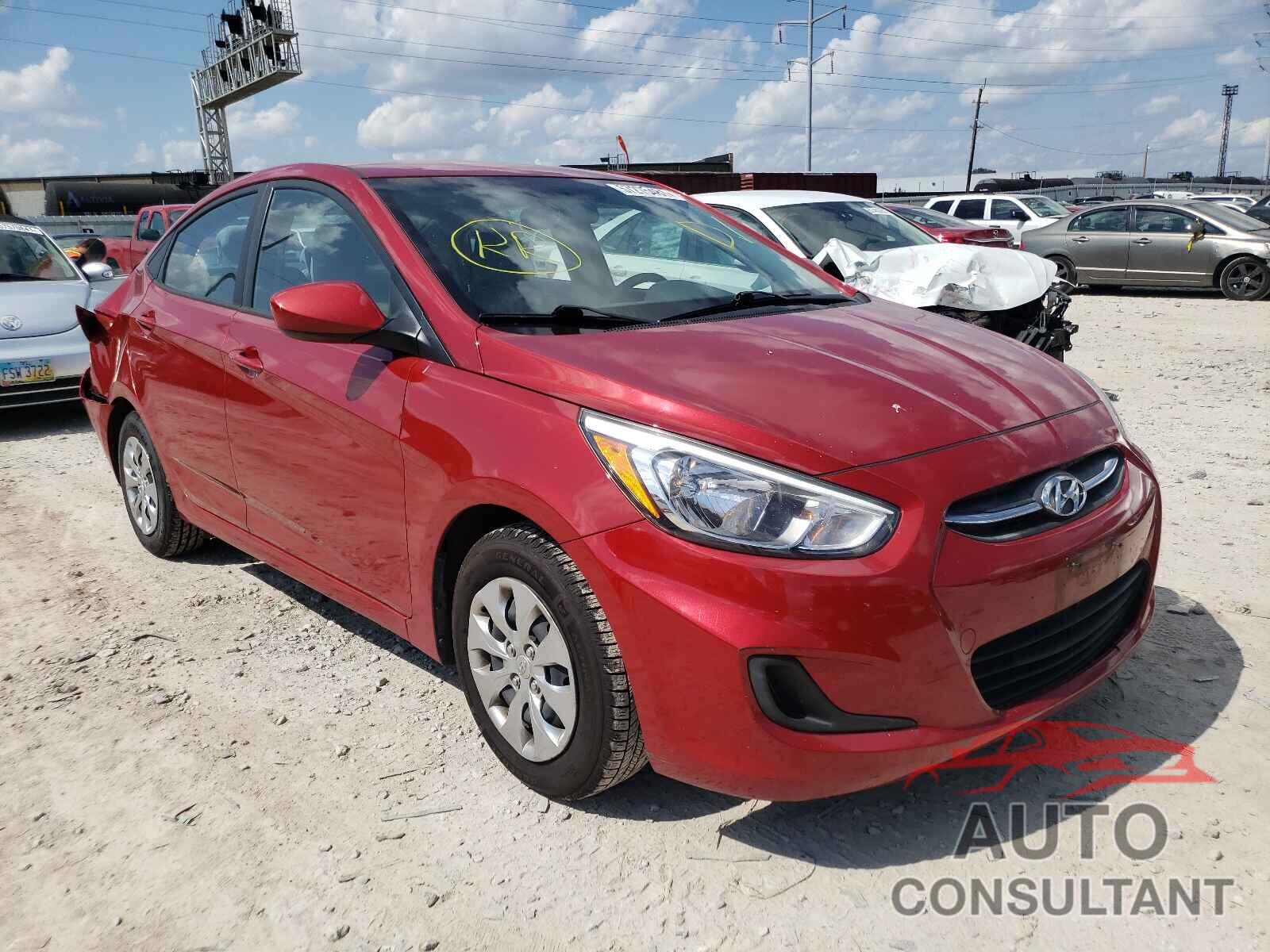 HYUNDAI ACCENT 2017 - KMHCT4AE3HU355783