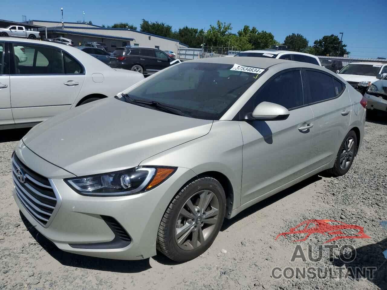 HYUNDAI ELANTRA 2018 - 5NPD84LF5JH335616