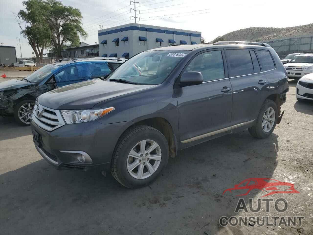 TOYOTA HIGHLANDER 2013 - 5TDBK3EH5DS236469