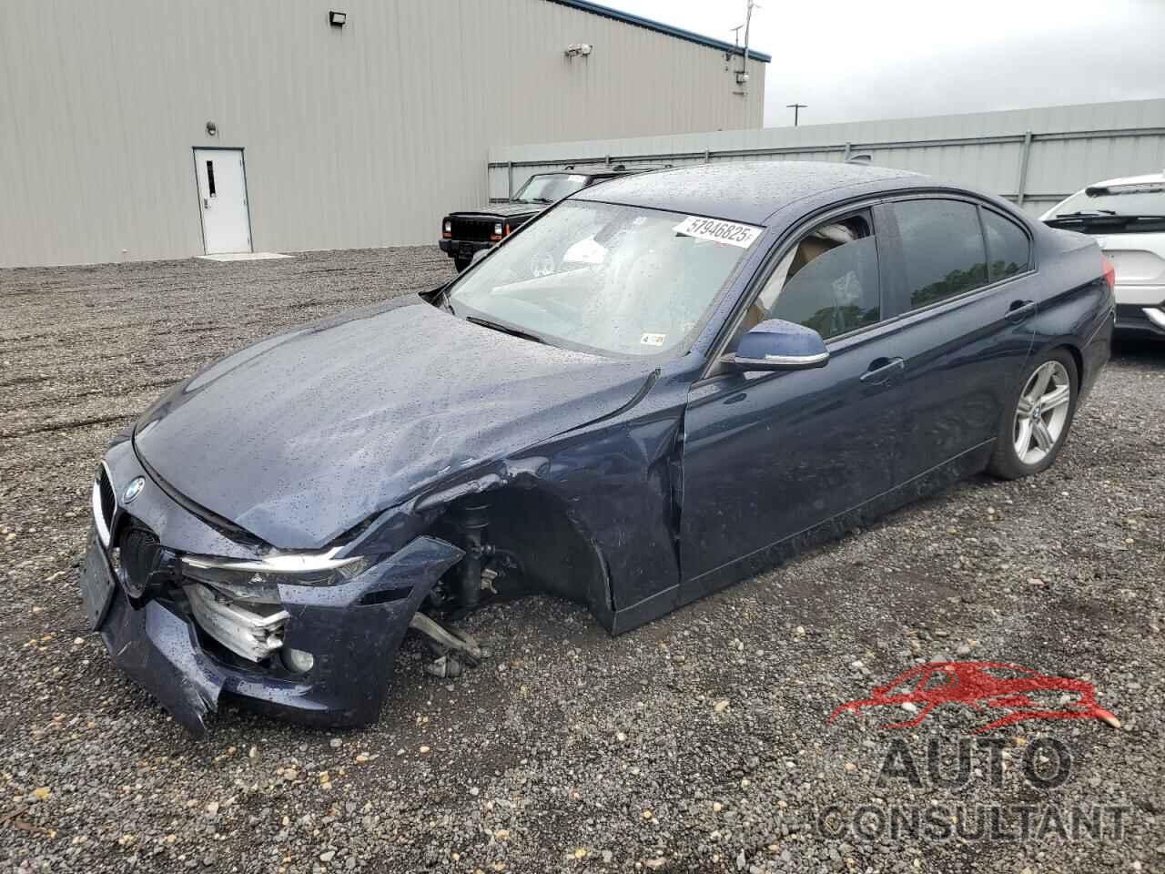BMW 3 SERIES 2013 - WBA3C3C56DF982498